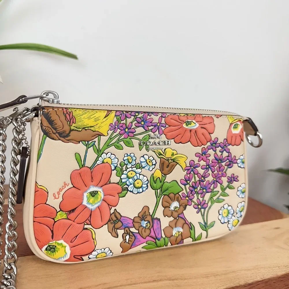 NWT Coach Nolita 19 With Floral Print‎